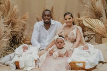 தடகள வீரர் உசேன் போல்ட்டுக்கு இரட்டை குழந்தை - குழந்தைகளுக்கு என்ன பெயர் சூட்டினார் தெரியுமா?