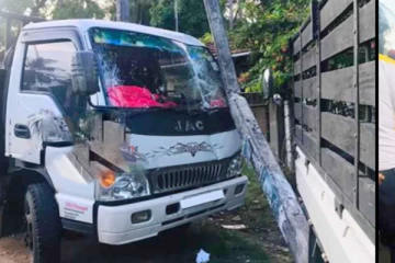 சாரதியின் கட்டுப்பாட்டை இழந்த வேன் விபத்து; ஒருவர் பலி; 8 பேர் வைத்தியசாலையில்