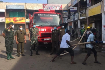 தீவிரமடையும் கோவிட் - வவுனியாவில் தொற்று நீக்கும் செயற்பாடுகள் முன்னெடுப்பு