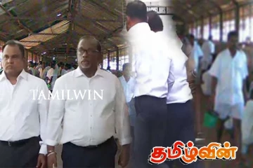 சிறைச்சாலையில் ஜம்பருடன் வேலைகளை செய்யும் முன்னாள் அமைச்சர்கள்