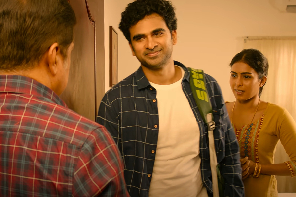 கொரோனாவுடன் நடிகைக்கு முத்தம் கொடுத்த அசோக் செல்வன் 