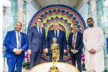 ஒன்றாரியோ மாகாண முதல்வர் கொண்டாடிய தீபாவளி!