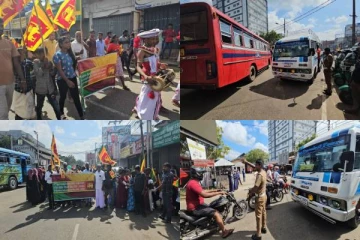 யாழில் போக்குவரத்தை குழப்பி சுதந்திர தினம் கொண்டாடிய கும்பல்! மக்கள் விசனம்