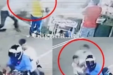 සෙනග මැද්දේ මාල හොරාට සිදු වූ දේ. - (CCTV)