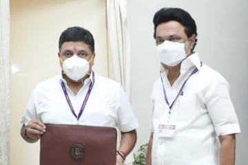 ஆடியோ விவகாரம் சர்ச்சை : முதலமைச்சர் ஸ்டாலின் , நிதியமைச்சர் பழனிவேல் தியாகராஜன் சந்திப்பு