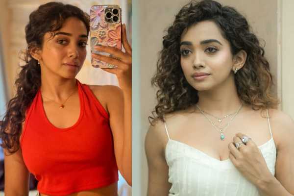 க்யூட் லுக்கில் ரசிகர்களை ஈர்க்கும் நடிகை சான்வே மேகனா | Actress Saanve Megghana Photo Post Viral