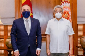 துருக்கி வெளியுறவு அமைச்சர் மற்றும் ஜனாதிபதி  சந்திப்பு