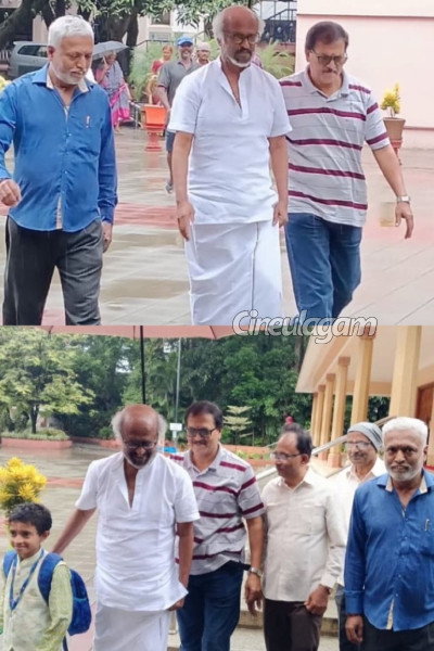 கூலி படம் நாளை ரிலீஸ் ஆகவுள்ள நிலையில் ரஜினி எங்கே சென்றுள்ளார் பாருங்க... புகைப்படத்துடன் இதோ | Rajinikanth Went Bangalore Before Coolie Release