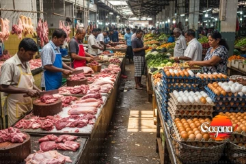 බිත්තර සහ කුකුල් මස් මිලේ වෙනසක් - ජනතාව අපහසුතාවයට