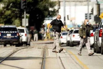 ரெயில்வே பணிமனை அருகே பயங்கர துப்பாக்கிச்சூடு! 8 பேர் பலி: அமெரிக்காவில் சம்பவம்