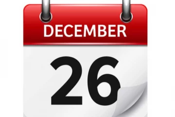 දෙසැම්බර් 26 විශේෂ නිවාඩු දිනයක් ලෙස ප්‍රකාශ කෙරේ..!