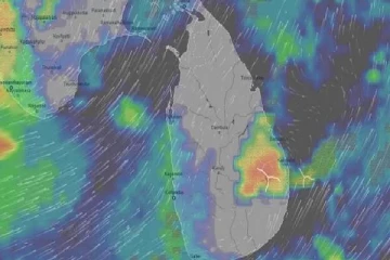 இலங்கையில் இன்று பல இடங்களில் மழை பெய்யும் சாத்தியம்
