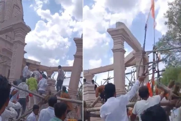 அனுமன் கோவில் மேற்கூரை இடிந்த விபத்தில் 5 பேர் உயிரிழப்பு