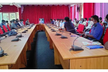 கிளிநொச்சி மாவட்ட மக்களுக்கான அத்தியாவசிய சேவைகளை தடையின்றி வழங்குவது குறித்து கலந்துரையாடல்