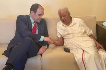 தமிழ்த் தேசியக் கூட்டமைப்பின் தலைவரை சந்தித்த நியூசிலாந்து உயர்ஸ்தானிகர்