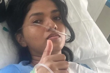 திடீர் மருத்துவ சிகிச்சை.. நடிகை சுனைனாவின் வைரல் புகைப்படம்