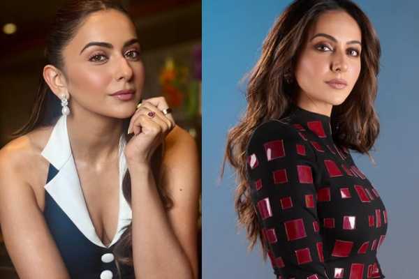 கிளாமர் லுக்கில் மயக்கும் நடிகை ரகுல் ப்ரீத் சிங்!! புகைப்படங்கள் இதோ... | Actress Rakul Preet Singh Recent Photoshoot Post