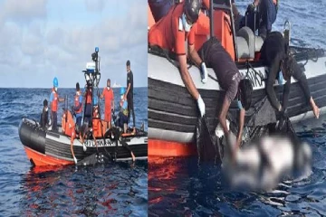 சீன மீன்பிடிக் கப்பல் விபத்து - 14 சடலங்களை மீட்டுள்ள இலங்கை கடற்படையினர்!