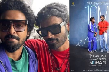 தனுஷின் நிலவுக்கு என்மேல் என்னடி கோபம் படப்பிடிப்பு நிறைவு.. வெளிவந்த புகைப்படம்