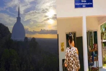 பௌத்த விகாரையில் ஜெர்மன் பெண்ணுக்கு நேர்ந்த கதி