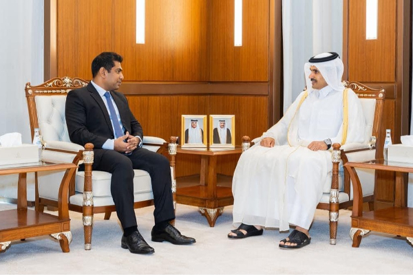 Kanchana Wijesekera and  Saad Sherida Al-Kaabi