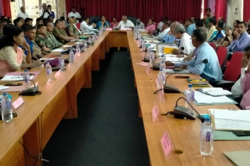 மாவட்ட அரசாங்க அதிபர் தலைமையில் இடம்பெற்ற கிளிநொச்சி மாவட்ட ஒருங்கிணைப்புக் குழுக்கூட்டம்