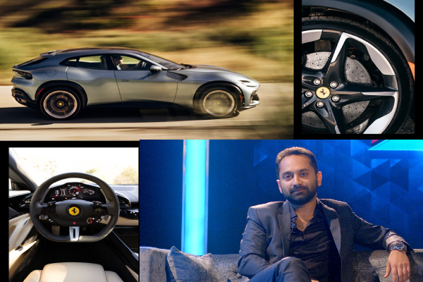 பஹத் பாசிலின் புதிய `Ferrari Purosangue