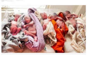 கர்ப்பமாகி 7 மாதம் தான்.. ஒரே பிரசவத்தில் 5 பெண் குழந்தைகள் - தவிக்கும் பெற்றோர்!