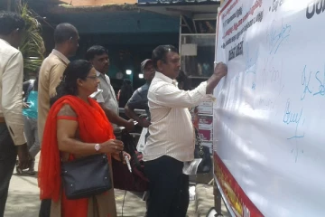 மலையக மக்களுக்கான உரிமைகளை வலியுறுத்தி கையெழுத்து திரட்டும் நடவடிக்கை ஆரம்பம் (Photos)