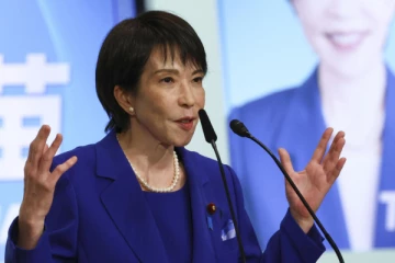 ஜப்பானின் முதல் பெண் பிரதமராக சனே டகாய்ச்சி தெரிவு