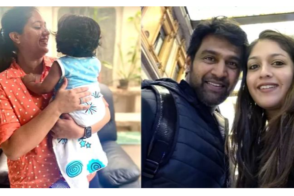 பெயர் சூட்டு விழாவில் கணவனை நினைத்து கதறி அழுத நடிகை | Meghana Raj Indian Actress Son Name Function