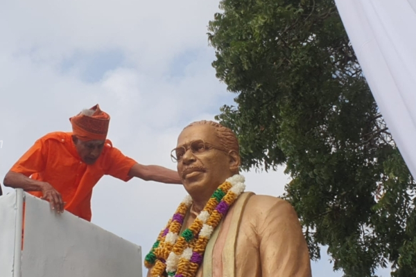 யாழில் தமிழரசுக்கட்சியின் மூத்த தலைவர் மாவை சேனாதிராசாவிற்கு சிலை திறப்பு | A Statue Of Mavai Senathirajah In Jaffna