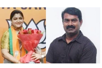 தேசிய மகளிர் ஆணைய உறுப்பினராக குஷ்பூ நியமனம் - சீமான் வாழ்த்து!