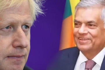 බ්‍රිතාන්‍ය අග්‍රාමාත්‍ය බොරිස් ජොන්සන්ගෙන් ජනපති රනිල්ට විශේෂ පණිවිඩයක්