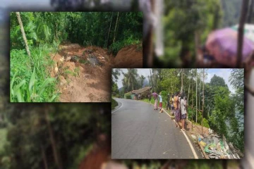 தொடரும் சீரற்ற வானிலை: இடிந்து வீழ்ந்த கட்டடம்