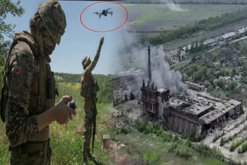 உக்ரைனின் கார்கில் நகரம் மீது ரஷ்யா ஆளில்லா விமானத் தாக்குதல்