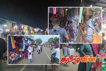 மன்னாரில் சூடு பிடித்துள்ள பண்டிகைக்கால வியாபாரம்