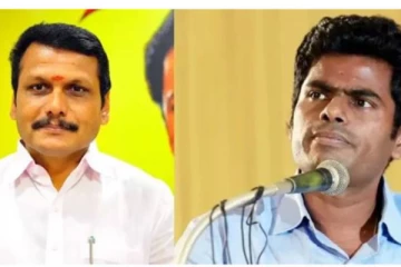 ”மானமற்ற ஒருவன்..” ”மணல் திருடும் அமைச்சர் : ட்விட்டரில் வைரலாகும் அமைச்சர் செந்தில் பாலாஜி அண்ணாமலை  வார்த்தைப்போர்