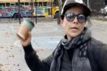 அமெரிக்காவில் குழந்தையுடன் சென்ற இந்தியர் மீது இனவெறுப்புத் தாக்குதல் நடத்திய பெண்