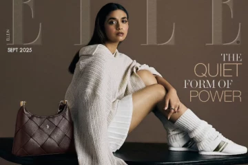 அட்டை விளம்பரத்திற்காக கிளாமர் போஸ்!! ஆளே மாறிய நடிகை கீர்த்தி சுரேஷ்..