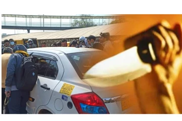 டாக்சியில் ஏறிய வெளிநாட்டு பெண் - திடீரென கத்தியால் சதக்...சதக்கென... டிரைவரை குத்தி கிழித்த பரபரப்பு சம்பவம்