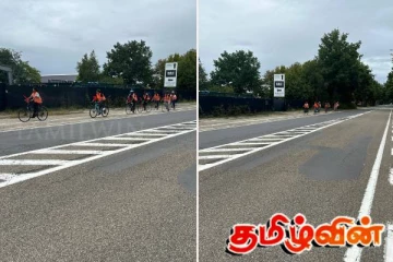 தமிழர்களுக்கான நிரந்தரத் தீர்வினை வலியுறுத்தி பிரித்தானியாவில் ஆரம்பமான ஈருருளிப்பயணம்