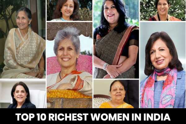 இந்தியாவின் டாப் 10 கோடீஸ்வரிகள் இவர் தான்!! முதல் இடத்தில் இவர்தான்.. | The Top 10 Richest Women In India In 2025