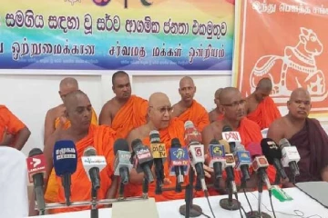 பெளத்த கிராமத்திற்குள் கிறிஸ்தவ மதகுருவோ, சைவ பூசகரோ தலம் அமைக்க விடுவார்களா ; தேரர் சீற்றம்!