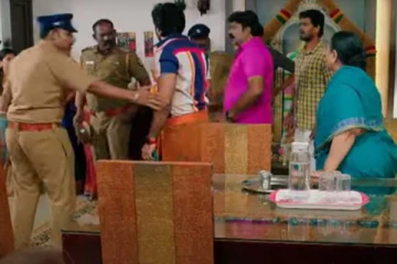 குணசேகரன் என்ட்ரி... கதிர் கைது! எதிர்நீச்சல் சீரியலில் அதிரடி மாற்றம்