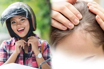 தலைக்கவசம் அணிவதால் ஏற்படும் முடி உதிர்வுக்கு என்ன செய்யலாம்?