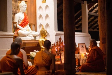 போதை மருந்து சோதனையில் துறவிகள் தோல்வி! முழுவதும் காலியான புத்த கோவில்