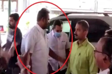 ‘’ ஐடி ரெய்டில் ஆக்ரோஷமான தொண்டர்கள் , சமரசம் பேசிய வேலுமணி ’’  : நடந்தது என்ன?