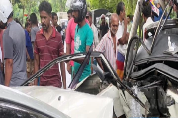 இலங்கையில் இன்று இடம்பெற்ற பாரிய விபத்து; 8 பேருக்கு நேர்ந்த நிலை!