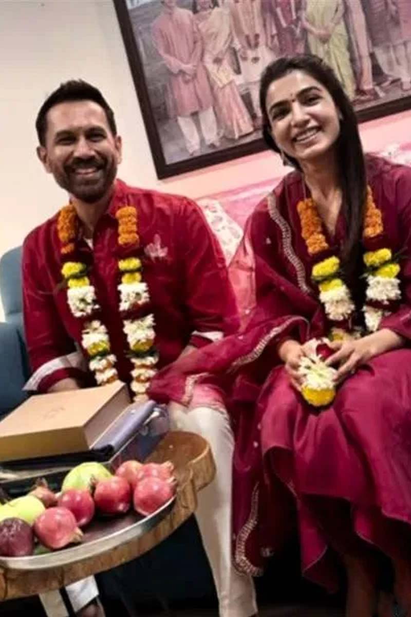 சிம்பிளாக நடந்த சமந்தாவின் வளைகாப்பு... குழந்தை எப்போது பிறக்கும்னு தெரியுமா? | Samantha Baby Shower Function Photos Viral